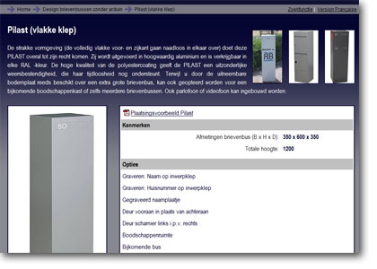 Geef via je online productfiche zoveel mogelijk informatie