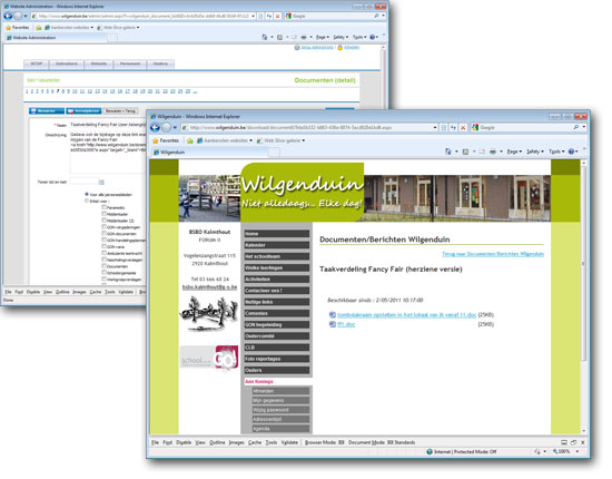 Documentbeheer via website
