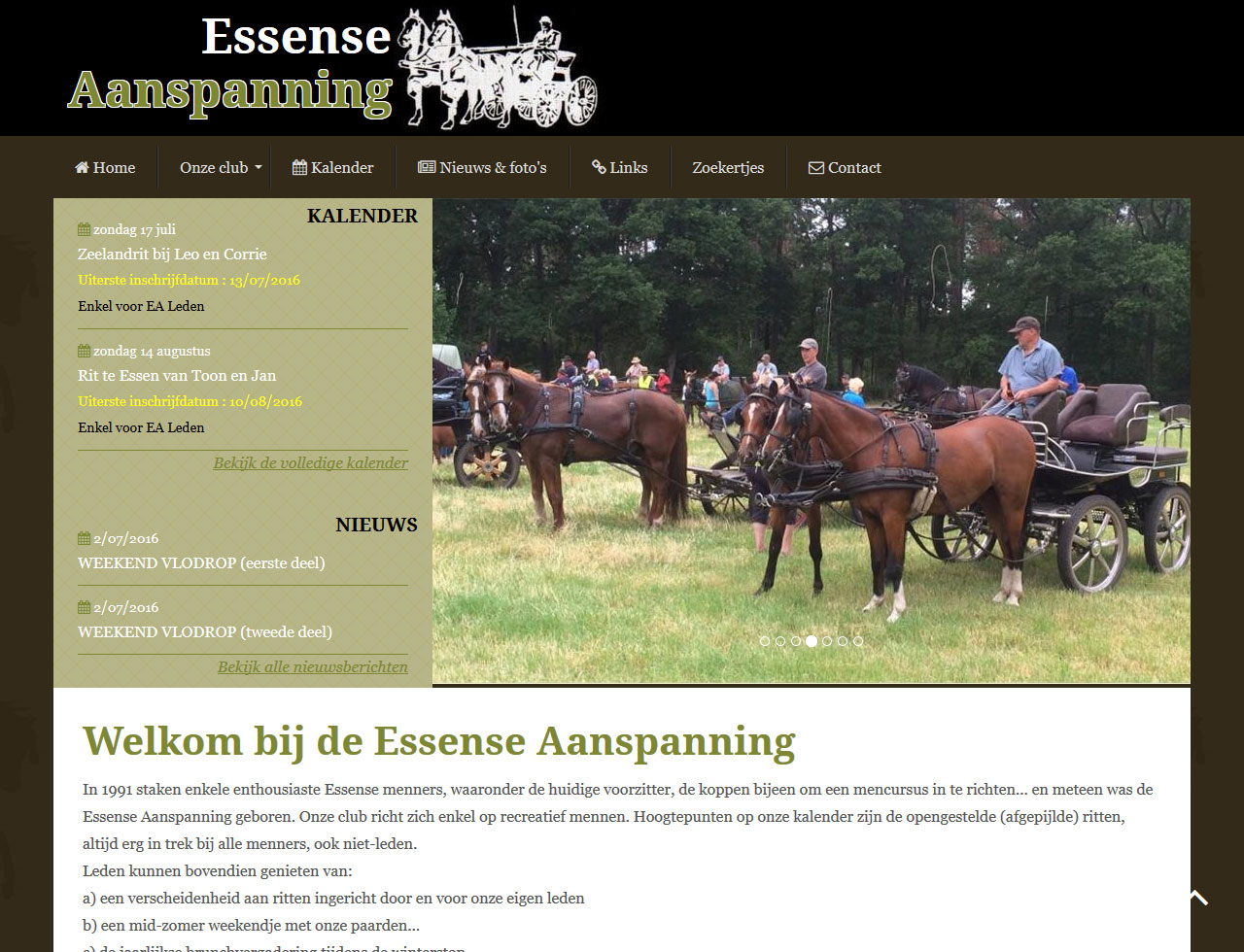 Essense aanspanning