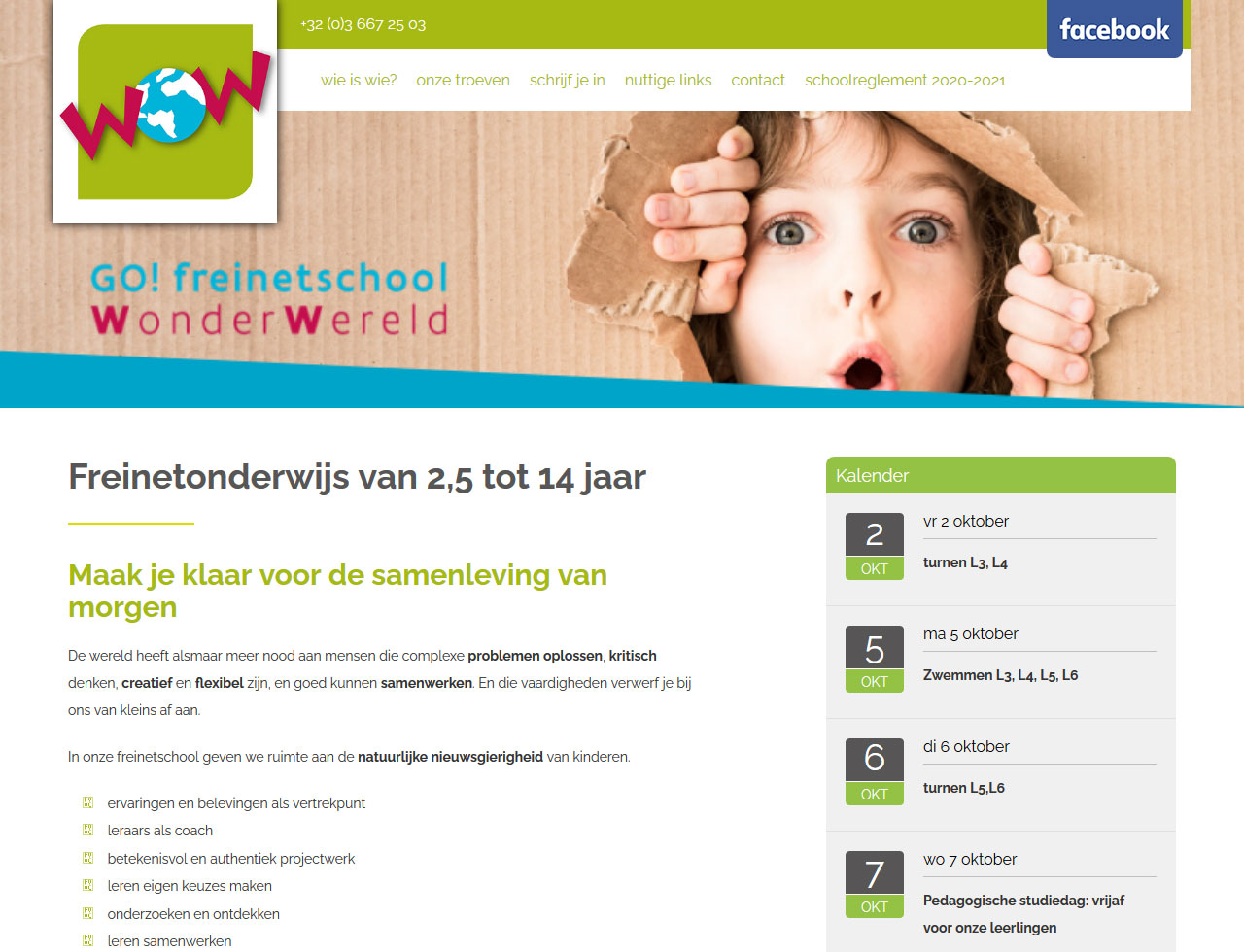 Freinetschool Wonderwereld