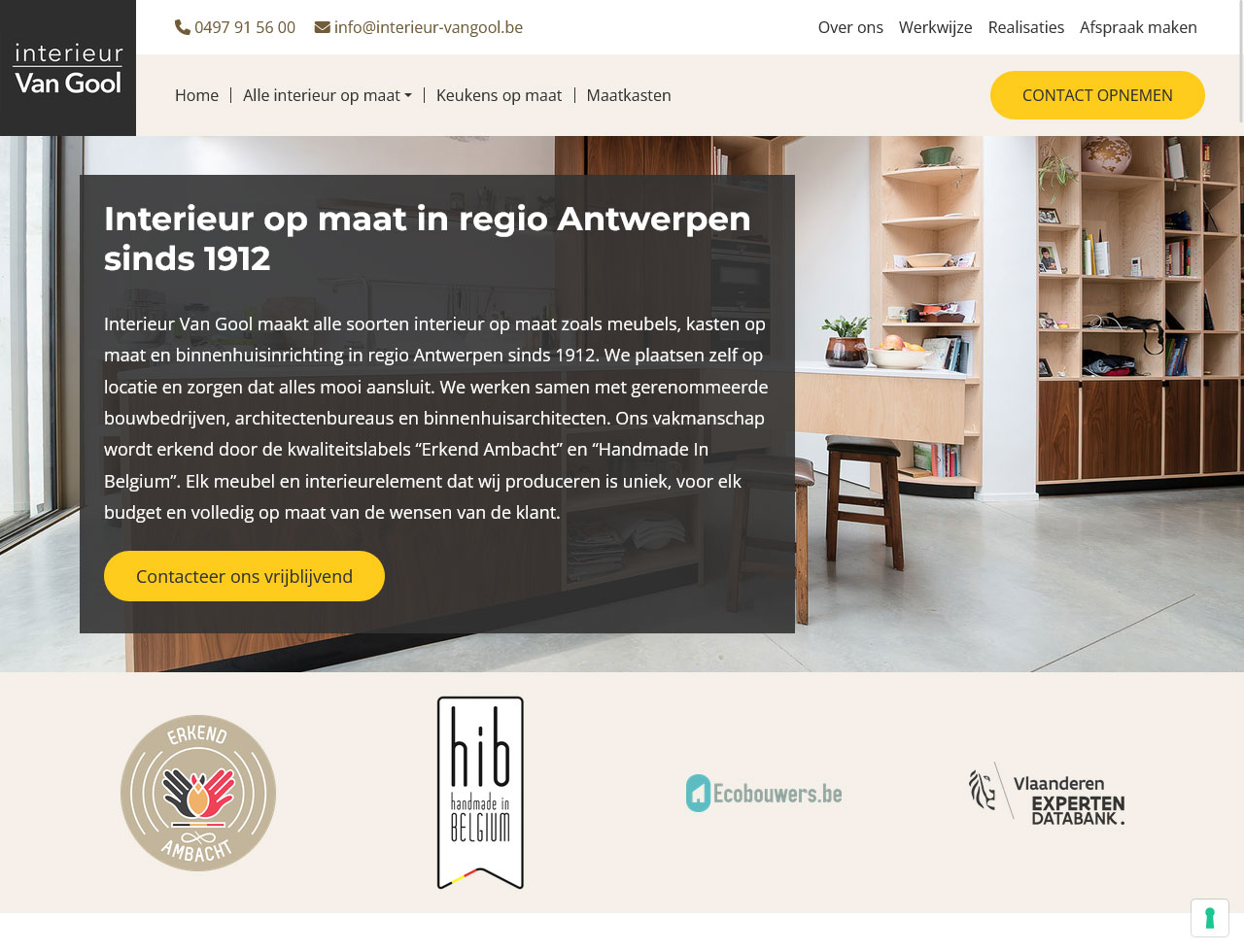 Interieur Van Gool