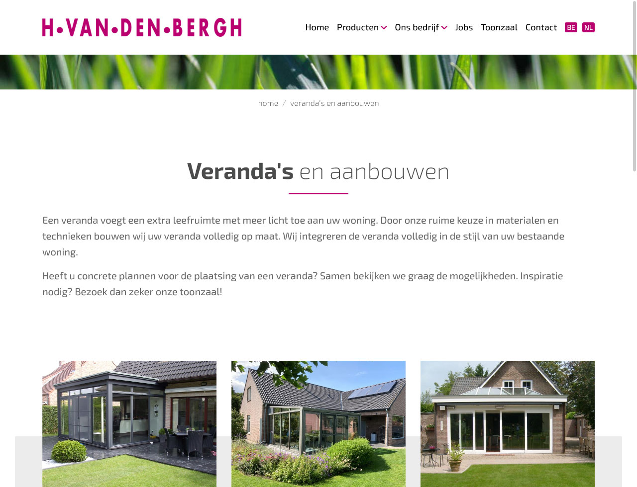 Van Den Bergh Verandas