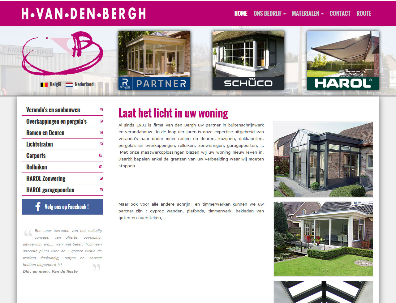 Van Den Bergh Verandas